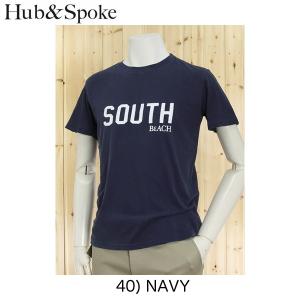 HUB&SPOKE/メンズ　Tシャツ、Universal Style Wear   672560 SOUHT BEACH｜jeansneshi