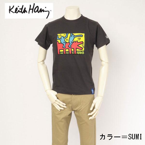 キースへリング Keith Haring kh-kh2309 半袖 カジュアルシャツ Tシャツ ロゴ...