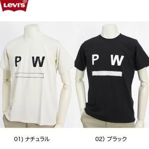 LEVIS(リーバイス)　Ｔシャツ　40's ビンテージ PW Tee　82512-75｜jeansneshi