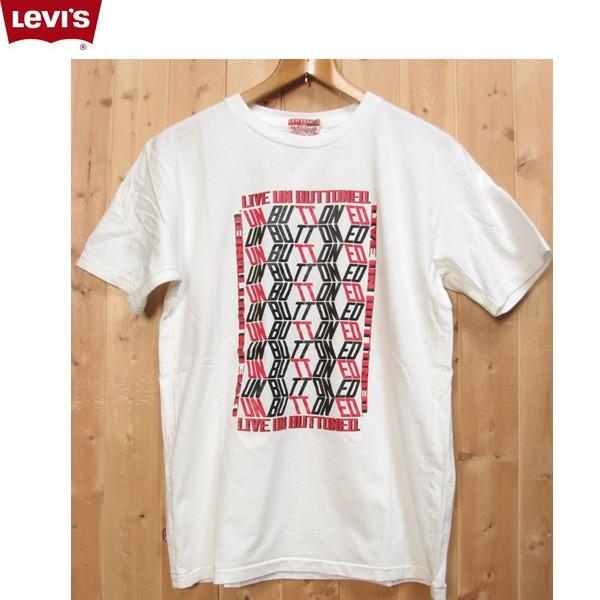 LEVIS(リーバイス)　　501 リブアンボタンド・パターン　Tee　82924-00　/Tシャツ...