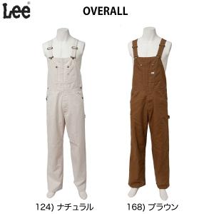 Leeリー LM7254 オーバーオール　 DUNGAREES  ナチュラル　ブラウン/ルーズフィットストレート　ゆったりシルエット｜jeansneshi