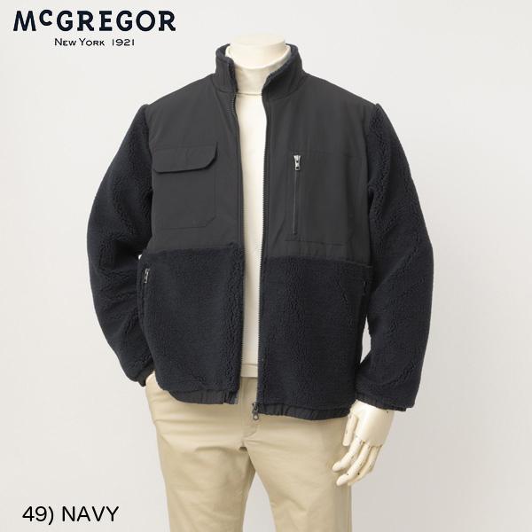 30% off sale マクレガー(McGREGOR) 111812604 コンビ フリース ブル...