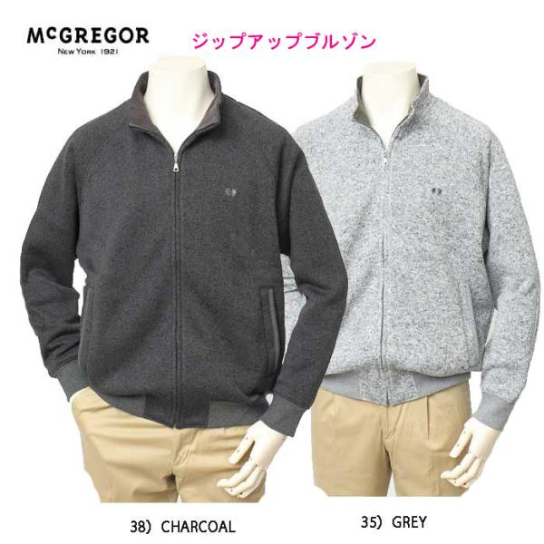 40%OFF SALE McGREGOR 　111813603 フルジップブルゾントレーナー 38）...