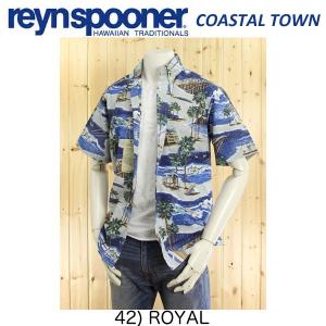 レインスプーナー/Reyn spooner-半袖シャツ、アロハシャツ、0125-4561 COASTAL TOWN｜jeansneshi