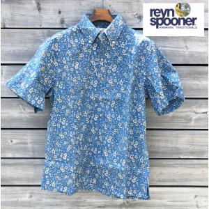 レインスプーナー半袖シャツ スプーナークロス Reyn spooner 125-5595