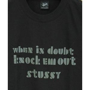 STUSSY/WHEN IN DOUBT Tシャツの詳細画像1