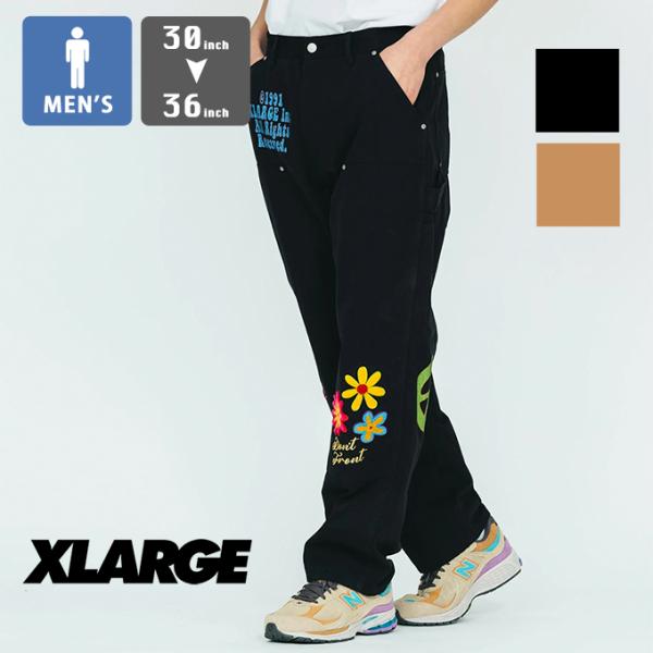 XLARGE エクストララージ DAISY DOUBLE KNEE WORK PANTS XLARG...