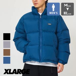 XLARGE エクストララージ DOWN JACKET XLARGE ワンポイント ロゴ ダウン ジャケット 101234021013 / 2023AW｜ジーンズステーション Yahoo!店