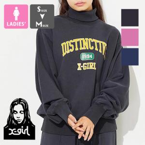 X-girl（エックスガール） COLLEGE LOGO STADIUM JUMPER X-girl