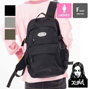 X-girl（エックスガール） デイバック リュック OVAL LOGO BACKPACK