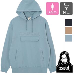 X-girl（エックスガール） HALF ZIP CROPPED SWEAT TOP X-girl ハーフ