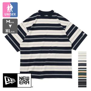 NEW ERA ニューエラ SS OS Tee Multi Border 半袖 オーバーサイズド マルチボーダー Tシャツ 141218 /14121836 141218397 14121838 14121839 2024SUMMER｜jeansstation