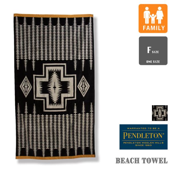 PENDLETON ペンドルトン オーバーサイズ ジャカード ビーチ タオル 19373184