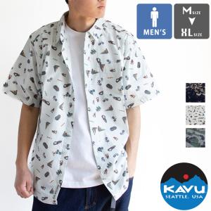 KAVU カブー S/S The Jam メンズ ザ ジャム ショートスリーブ シャツ 19810874 / 2024SUMMER｜jeansstation