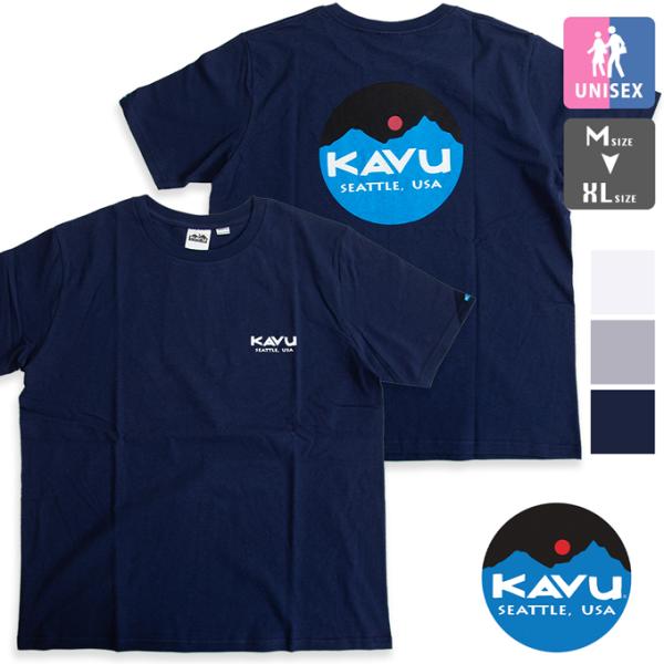 KAVU カブー マウンテンロゴ Tシャツ Mountain Logo Tee 19821829 /...