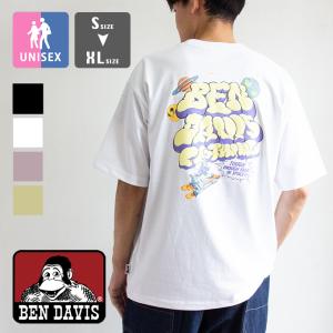 BEN DAVIS ベンデイビス LAUNCH SMOKE TEE ローンチ スモーク 発泡プリント 半袖 Tシャツ 24580036 / 2024SUMMER