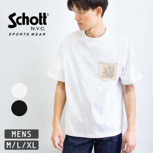 Schott ショット スタッズ Tシャツ スパイダー STUDS T-SHIRT SPIDER 782-5134011