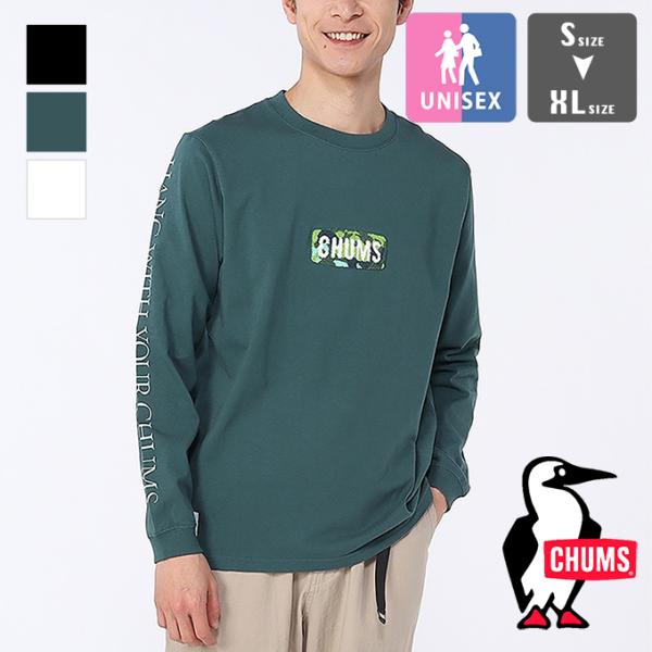 CHUMS チャムス  Anti-Bug HWYC L/S T-Shirt アンチバグ HWYC ロ...