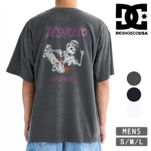 【SALE!!】 DC SHOES ディーシーシューズ 25 SKATE SKULL SS スケート スカル 半袖 Tシャツ DST252006