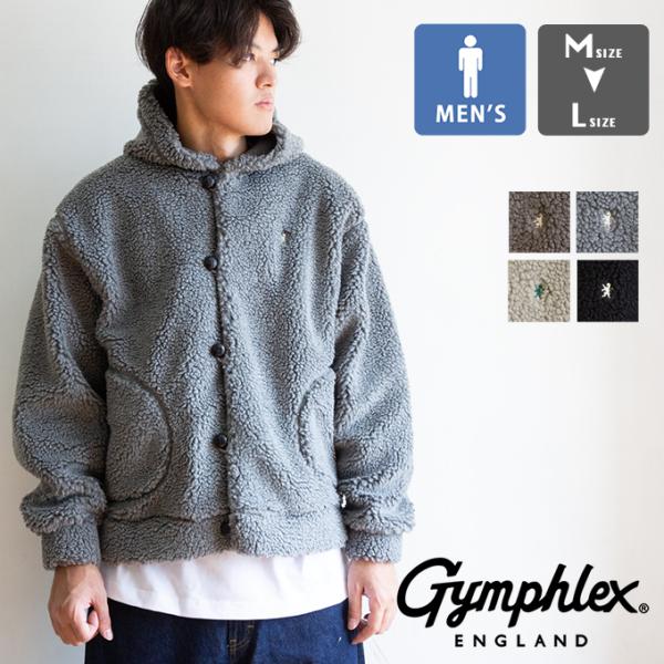 Gymphlex ジムフレックス ボア フードジャケット MEN GY-A0727 BOA / 20...