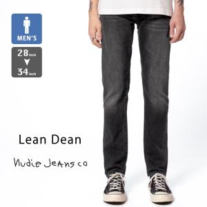 Nudie Jeans ヌーディージーンズ リーンディーン ブラックアイズ スリムフィット ジーンズ Lean Dean Black Eyes LEANDEAN-310 99161-1084 / 2024SPRING｜jeansstation