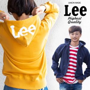 【SALE!!】【 Lee リー 】SLEEVE LOGO PRINT ZIP PARKA Leeロゴ スリーブロゴ プリント ジップパーカー LT2452