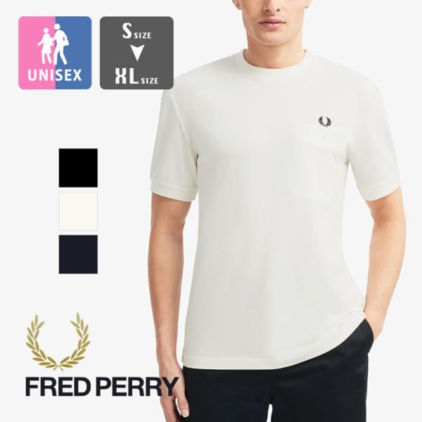 FRED PERRY フレッドペリー Pocket Detail Pique Shirt ポケット ...