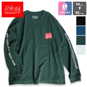 【SALE!!】 Manhattan Portage マンハッタンポーテージ ロングスリーブ プリント Tシャツ Long Sleeve Print T-Shirt MP-M371 / 2023AW ※｜jeansstation