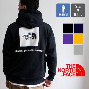 【THE NORTH FACE ザ ノースフェイス】Back Square Logo Hoodie バック スクエア ロゴ フーディー NT62040 /20AW｜jeansstation