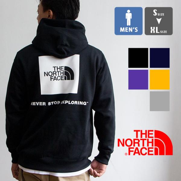 【THE NORTH FACE ザ ノースフェイス】Back Square Logo Hoodie ...