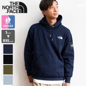 【 THE NORTH FACE ザノースフェイス 】 Square Logo Hoodie スクエアロゴ フーディ NT62138 / 21AW ※