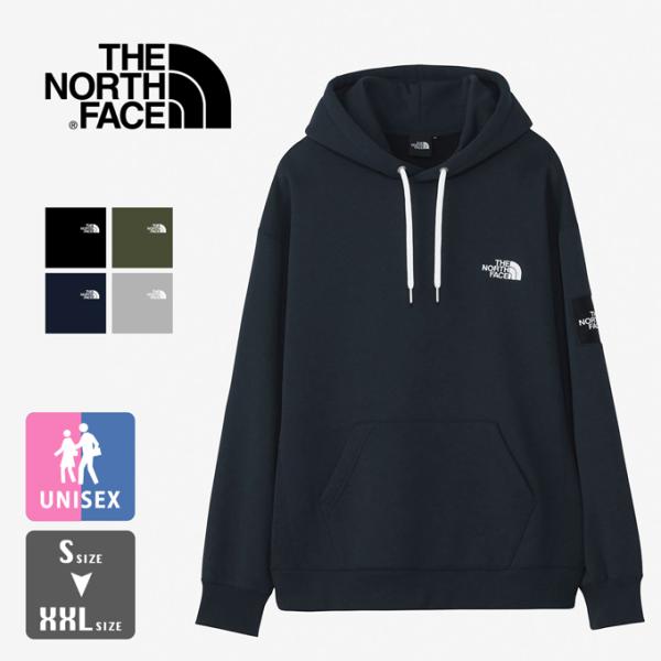 THE NORTH FACE ザ ノースフェイス Square Logo Hoodie スクエア ロ...