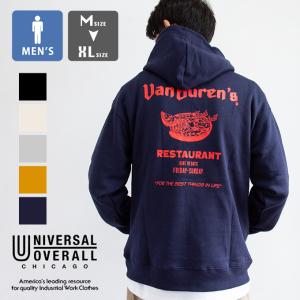 UNIVERSAL OVERALL（ユニバーサルオーバーオール） パーカー SWEAT