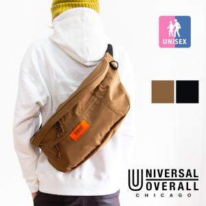 【 UNIVERSAL OVERALL ユニバーサルオーバーオール 】メッセンジャー ショルダーバッグ ヒップバッグ UVO-047 / 20AW