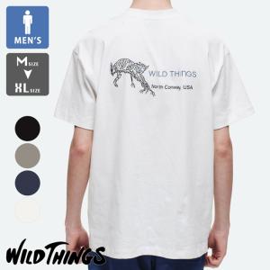 WILDTHINGS ワイルドシングス ワイルドキャット Tシャツ 半袖 WILD CAT WT24043SK / 2024SS