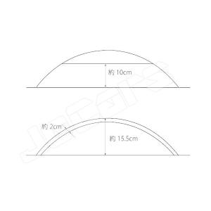 FRP製 汎用品 トレーラー用 フェンダー 左...の詳細画像3
