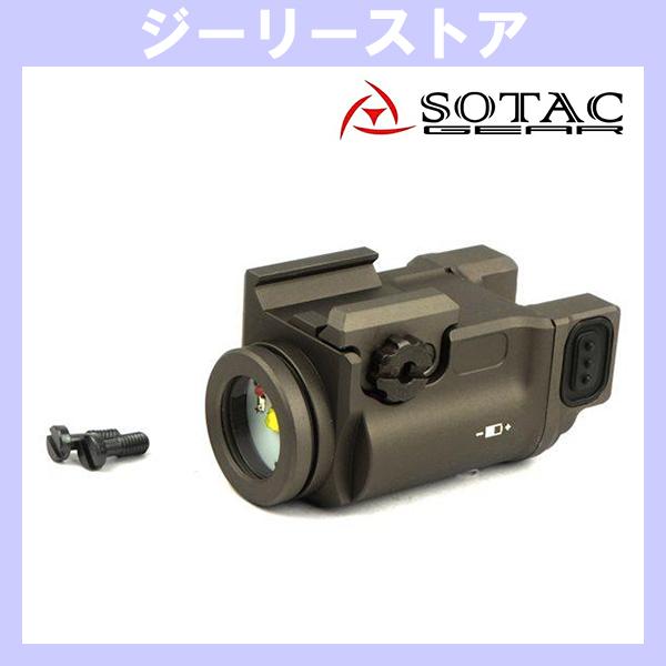 【特別価格】SOTAC ZENIT KLESCH-1S タイプ フラッシュライト デザートカラー