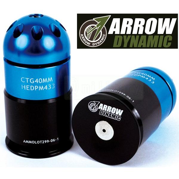 Arrow Dynamic（アローダイナミック）　40mmガスカート 40発装填版 ブルー