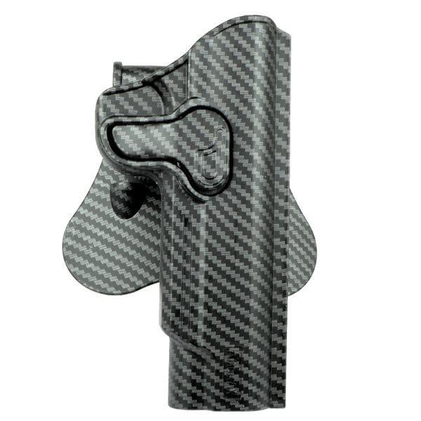 AMOMAX ポリマー ホルスター for M1911 カーボンブラックカラー