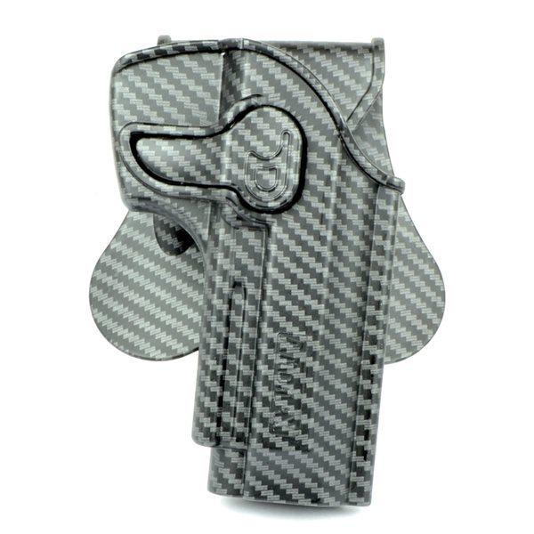 AMOMAX ポリマー ホルスター for ベレッタ 92 カーボンブラックカラー