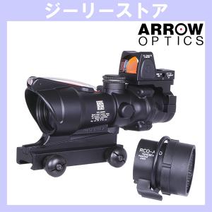 TR ACOG4×32スコープ＆RMRドットレプリカ 集光チューブ式グリーン発光