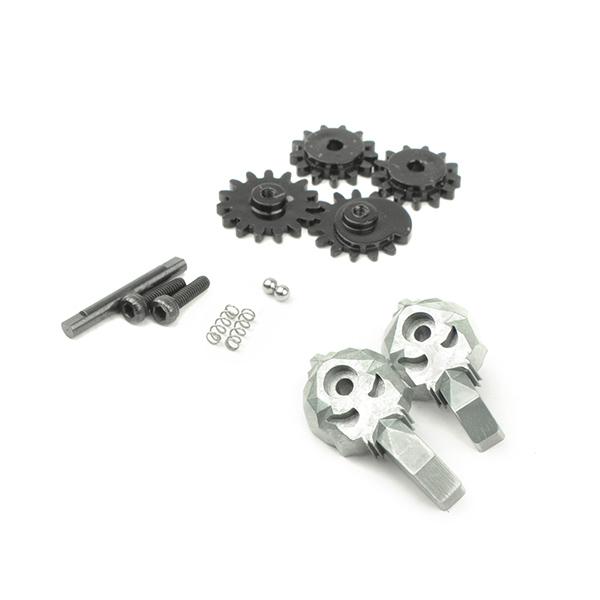 APS Skull Ambidextrous ファイアセレクター APS M4 電動ガン用 シルバー