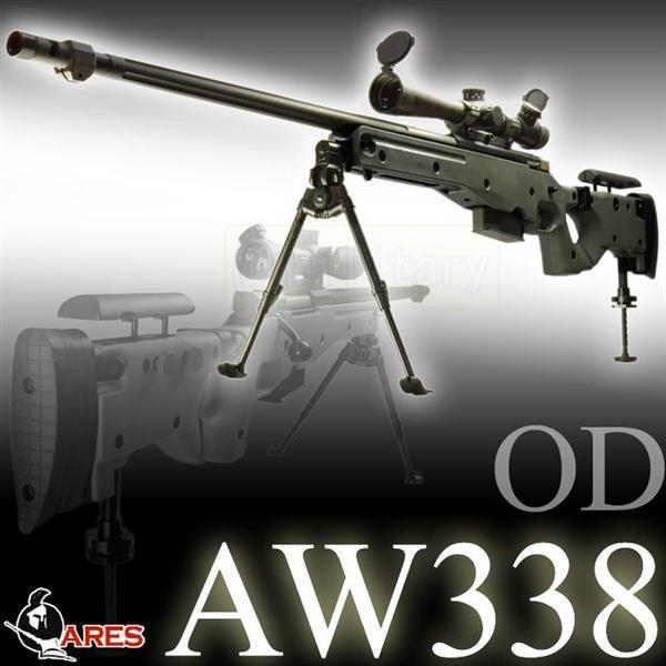 ARES 製 AW338 CNC加工Ver. エアーコッキング　OD