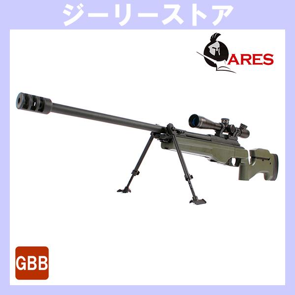ガス式　スナイパーライフル OD ARES SAKO TRG-42 スコープセット