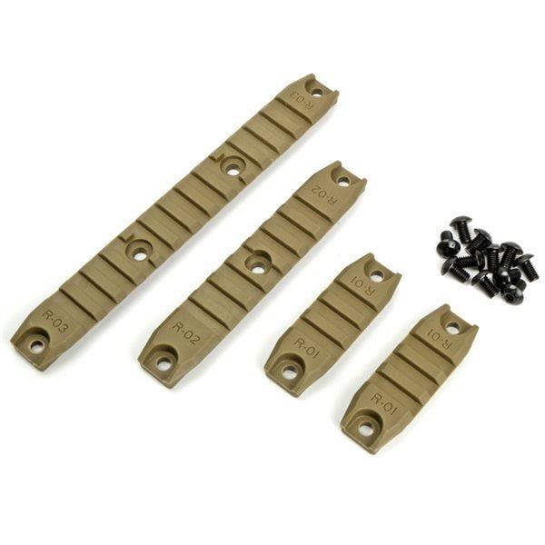 ARES AMOEBA M4 レール セット デザートカラー