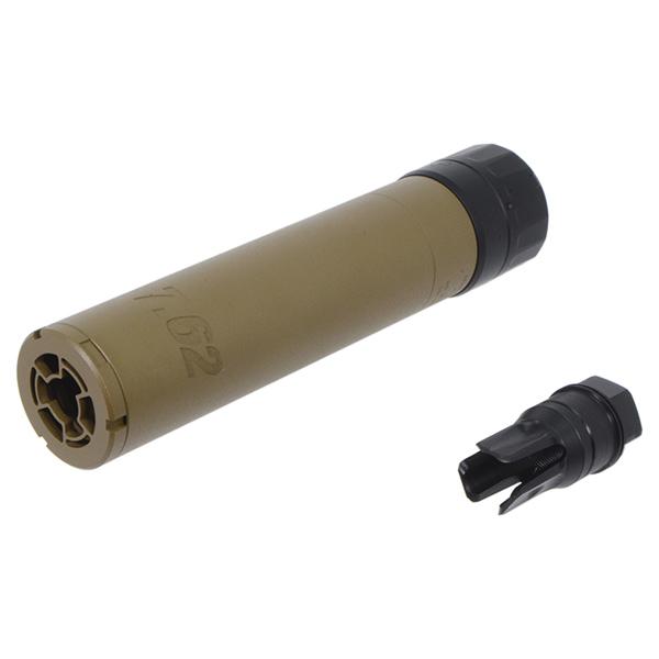 BPW SLX 762 タイプ QDダミーサプレッサー＆ハイダー(14mm 逆ネジ) セット デザー...