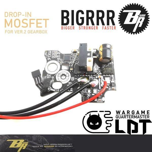 BIGRRR DROP-IN MOSFET Ver.2ギアボックス用 電子トリガーシステム 後方配線...