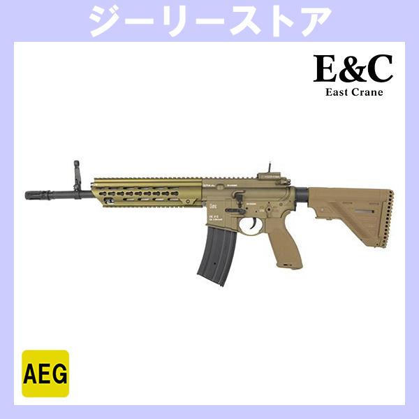 電子トリガー搭載 E&amp;C 118E H&amp;K HK416A7"G95" 電動ガン デザートカラー AE...