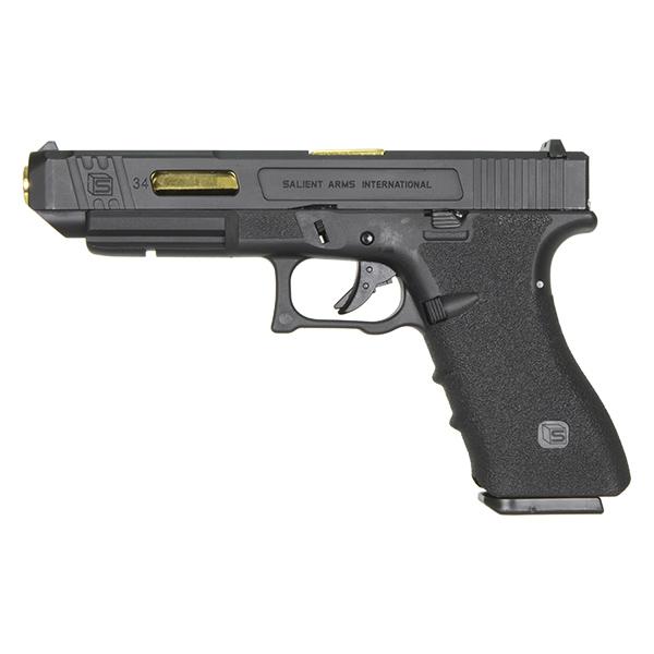 E&amp;C 1203 GLOCK34 SAI ガスブローバック ゴールドバレル