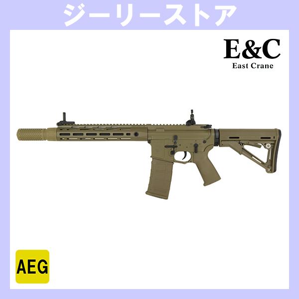 E&amp;C 312E KAC SR16E3 MOD2 CQB 電子トリガー搭載 電動ガン デザートカラー